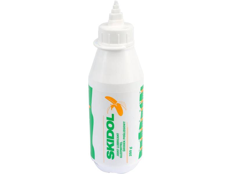 Środek poślizgowy do rur PVC Skidol 250g silikonowy atest PZH