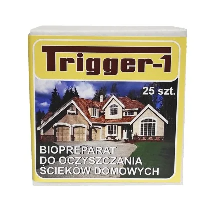Trigger-1 bakterie do szamb i oczyszczalni 25 saszetek