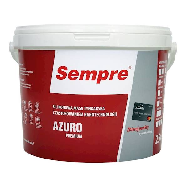 SEMPRE TYNK SILIKONOWY AZURO PREMIUM 25KG