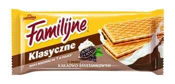SP CIASTKA WAFLE FAMILIJNE KAKAO- ŚMIET 180G