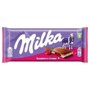 SP CZEKOLADA MILKA RASPBERRY CREME 100G
