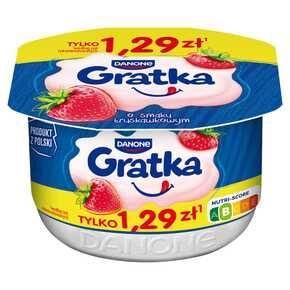 SP JOGURT GRATKA TRUSKAWKOWA 115G DANONE