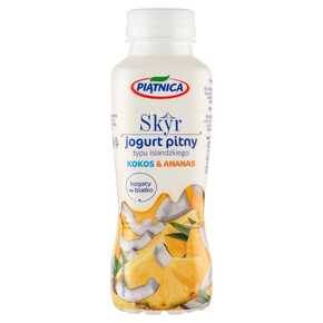 SP JOGURT PIĄTNICA SKYR PITNY KOKOS-ANANAS 330ML