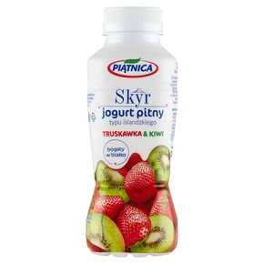 SP JOGURT PIĄTNICA SKYR PITNY TRUSKAWKA-KIWI 330ML