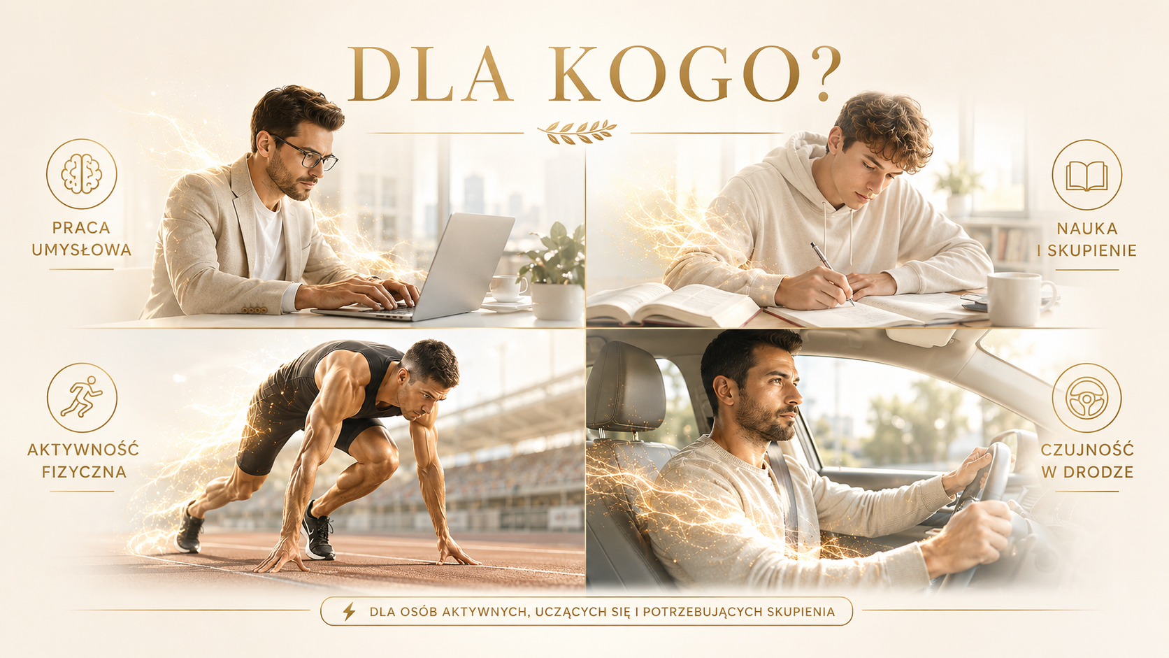 Dla kogo jest Victorious Nutrition Caffeine