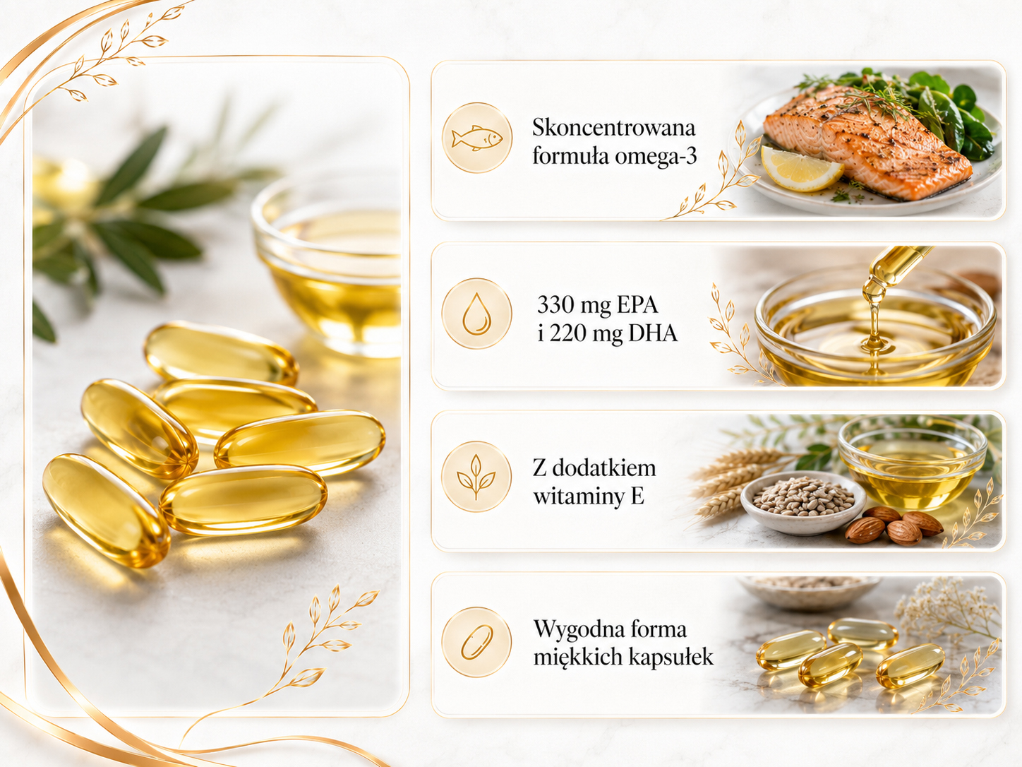 Dlaczego warto wybrać Victorious Nutrition Omega 3 Concentrate 330/220