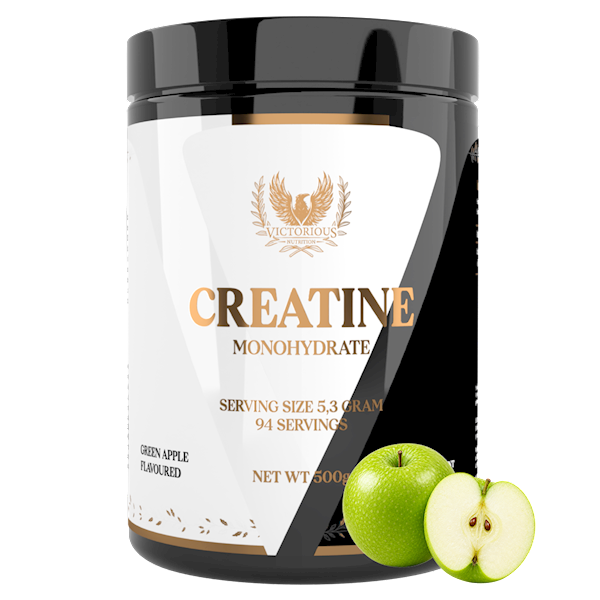 Victorious Creatine Monohydrate 500g Green Apple