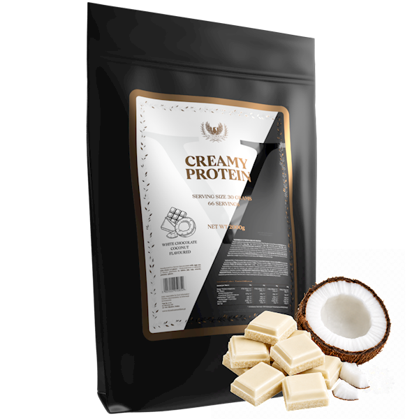 Victorious Creamy Protein 2000g White Chocolate Coconut