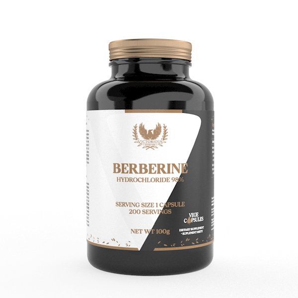 VICTORIOUS NUTRITION BERBERINE 200 VCAPS