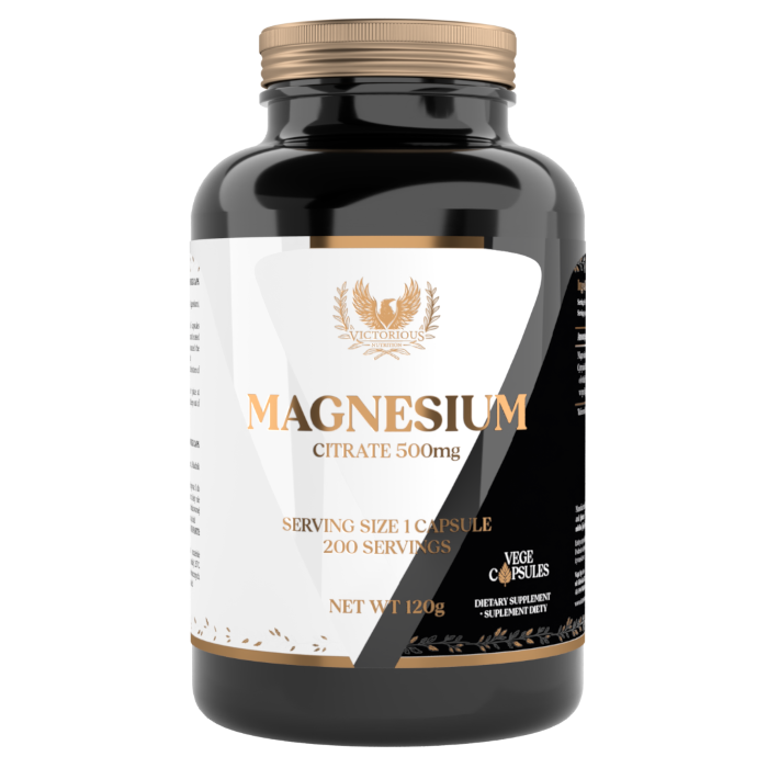 VICTORIOUS NUTRITION MAGNESIUM CITRATE 200 VCAPS