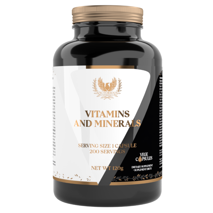 Victorious Vit & Min 200 vege caps
