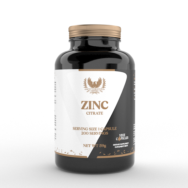 VICTORIOUS NUTRITION ZINC 200 VCAPS