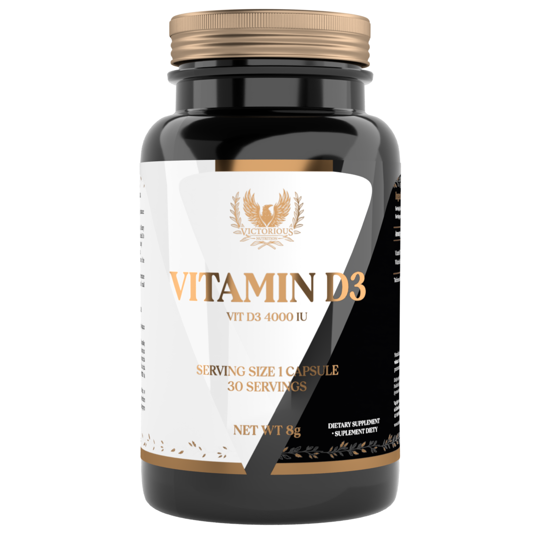 Victorious Vitamin D3 4000IU 30 caps