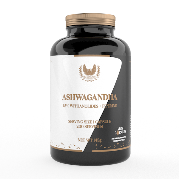 VICTORIOUS NUTRITION ASHWAGANDHA 200 VCAPS