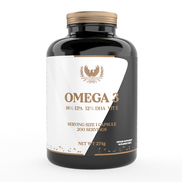 VICTORIOUS NUTRITION OMEGA 3 180/120 200 CAPS