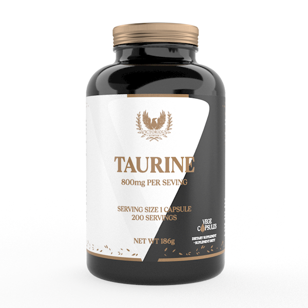 VICTORIOUS NUTRITION TAURINE 200 VCAPS