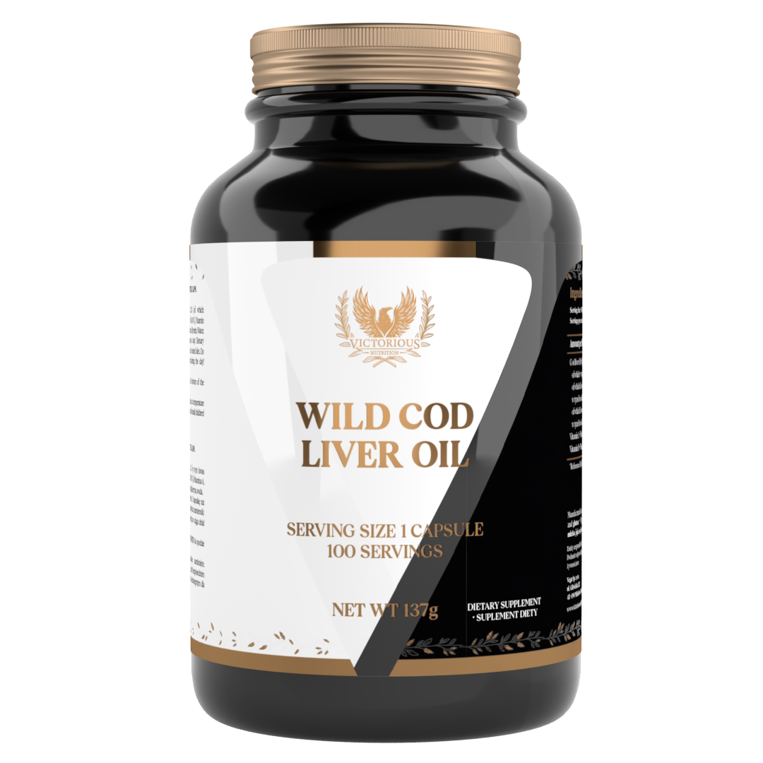 Victorious Wild Cod Liver Oil 100 caps