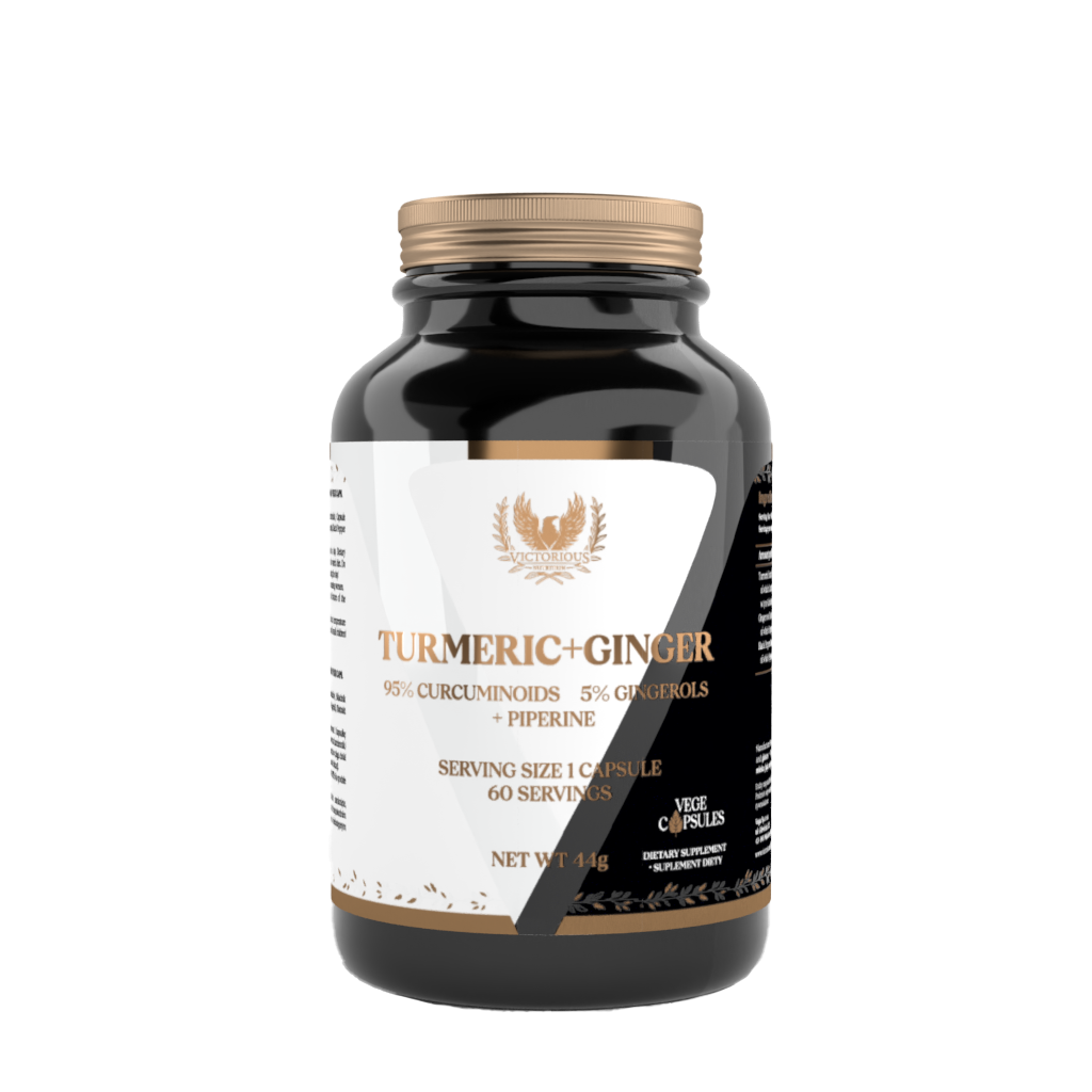 Victorious Turmeric + Ginger 60 vege caps