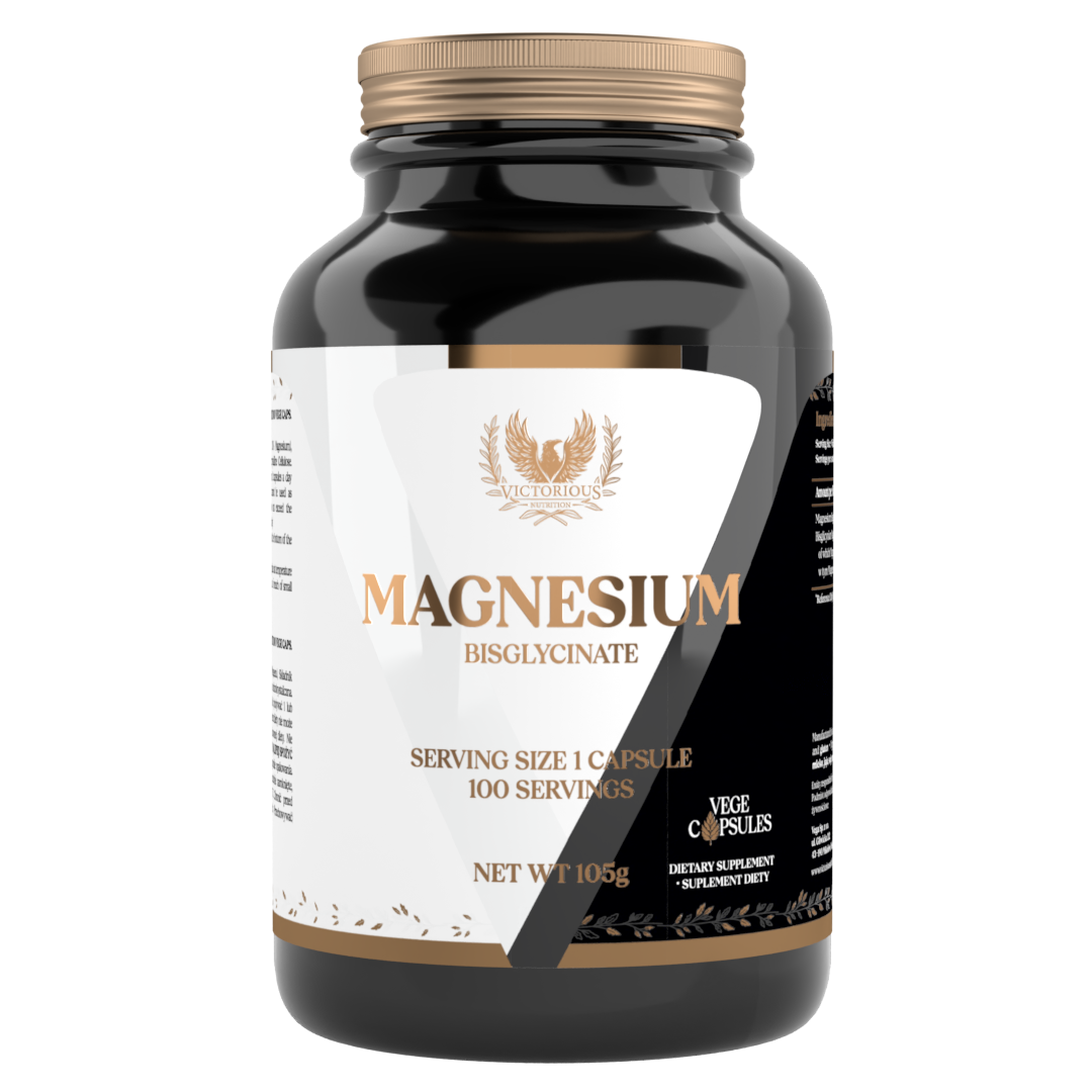 VICTORIOUS NUTRITION MAGNESIUM BISGLYCINATE 100 VCAPS