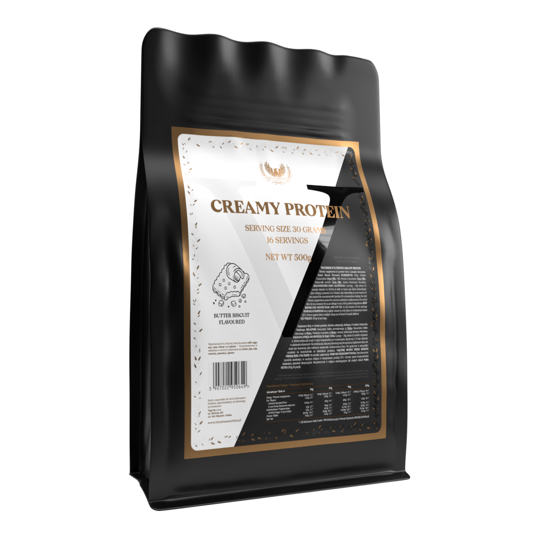Victorious Creamy Protein 500g Butter Biscuit