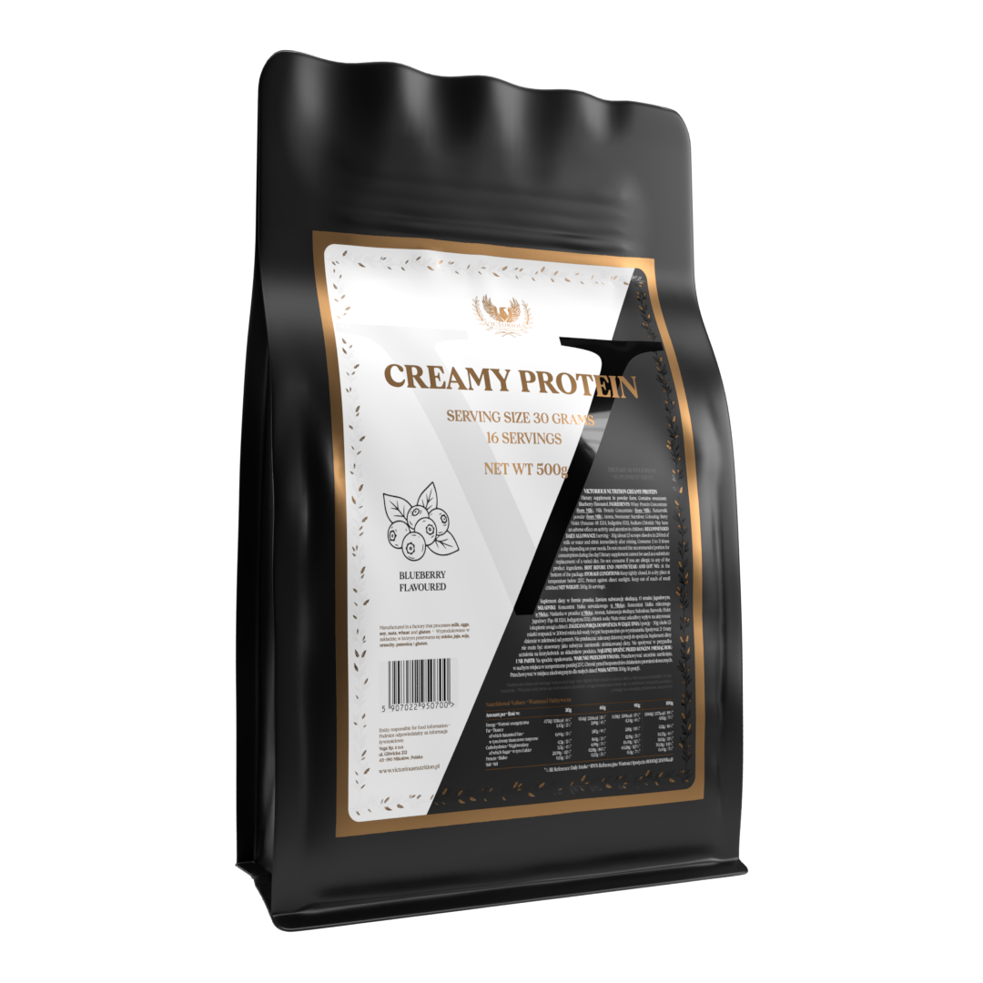 Victorious Creamy Protein 500g Blueberry