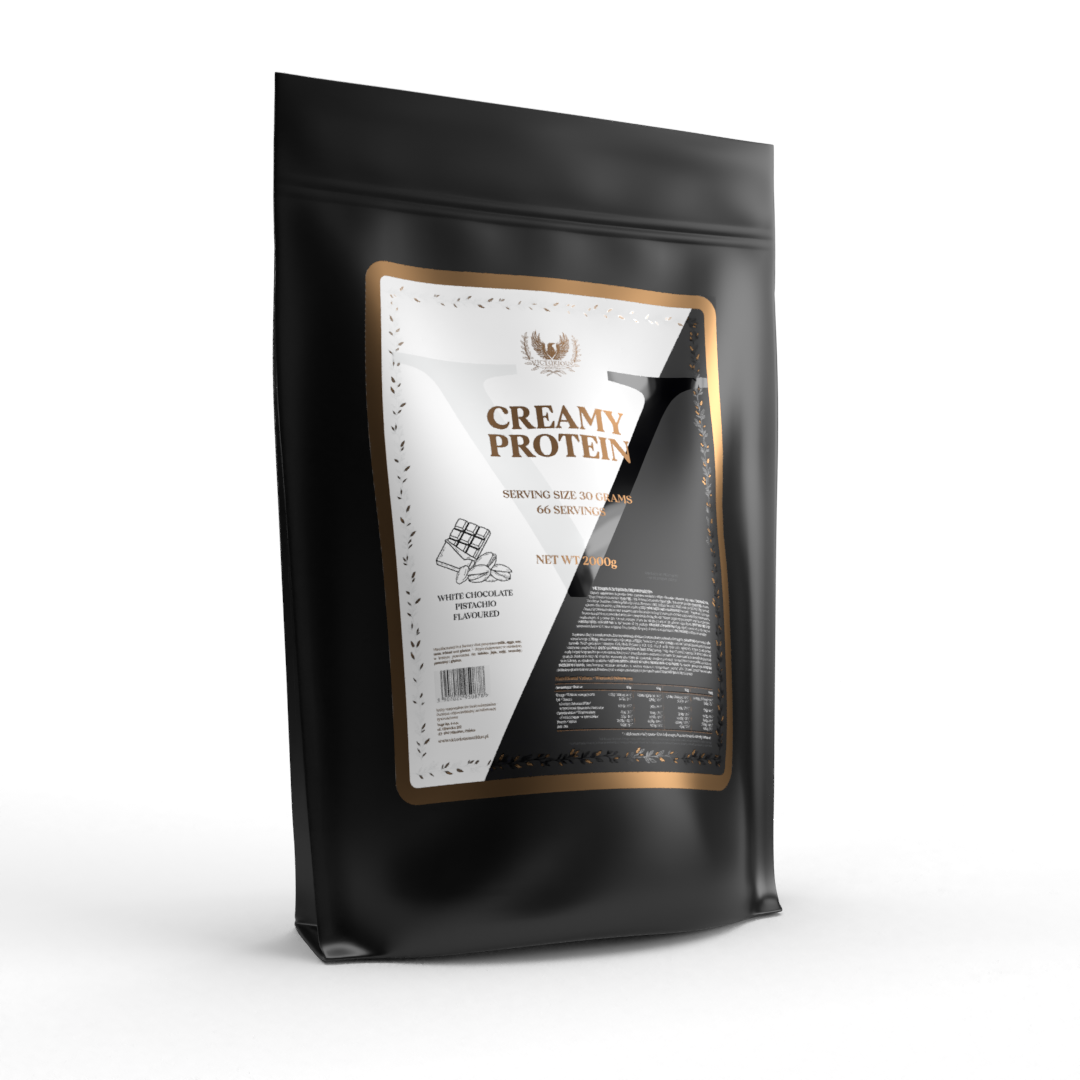 VICTORIOUS NUTRITION CREAMY PROTEIN 2000g White Chocolate Pistachio