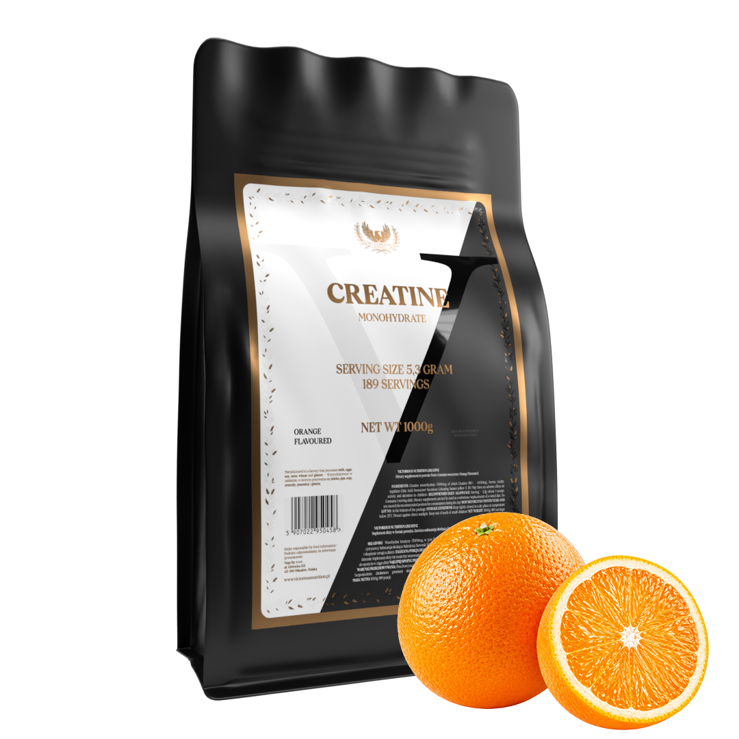 Victorious Creatine Monohydrate 1000g Orange