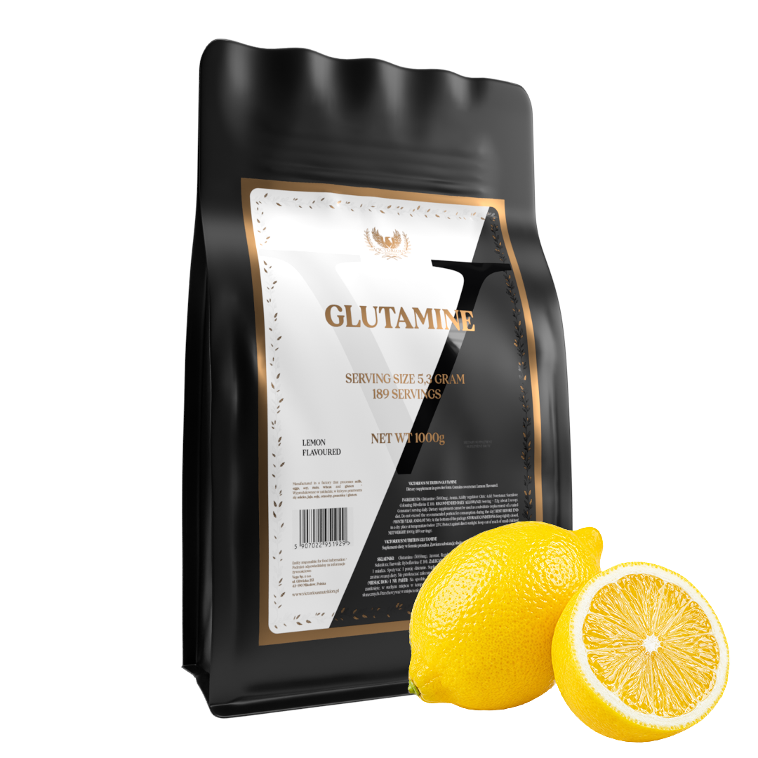 VICTORIOUS NUTRITION GLUTAMINE 1000G LEMON