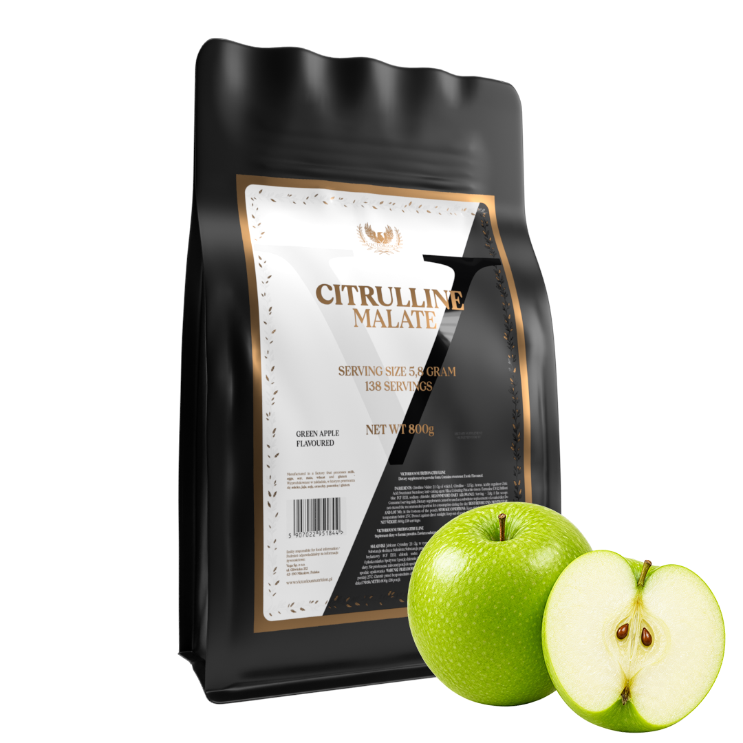 VICTORIOUS NUTRITION CITRULLINE 800G GREEN APPLE