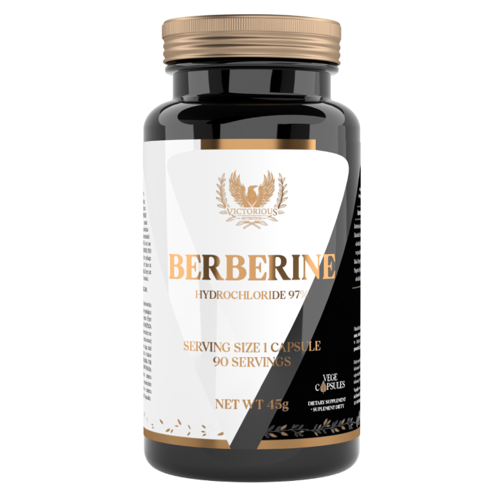 VICTORIOUS NUTRITION BERBERINE HCL 90 VEGE CAPS