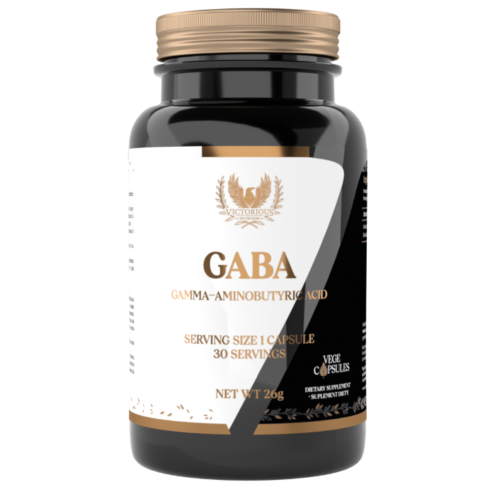 Victorious GABA 750mg 30 vege caps