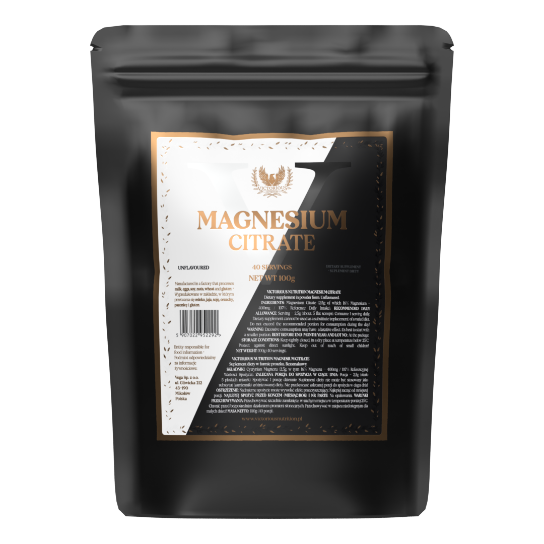 VICTORIOUS NUTRTION MAGNESIUM CITRATE 100G UNFLAVOURED