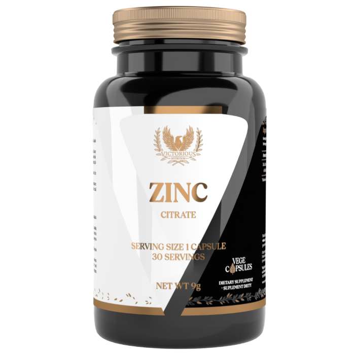 Victorious Zinc 30 vege caps