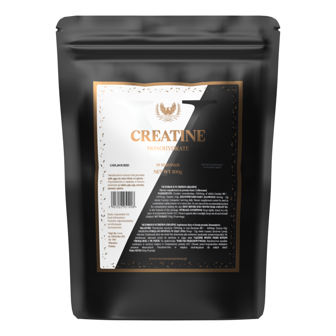Victorious Nutrition Creatine Monohydrate 100g Natural
