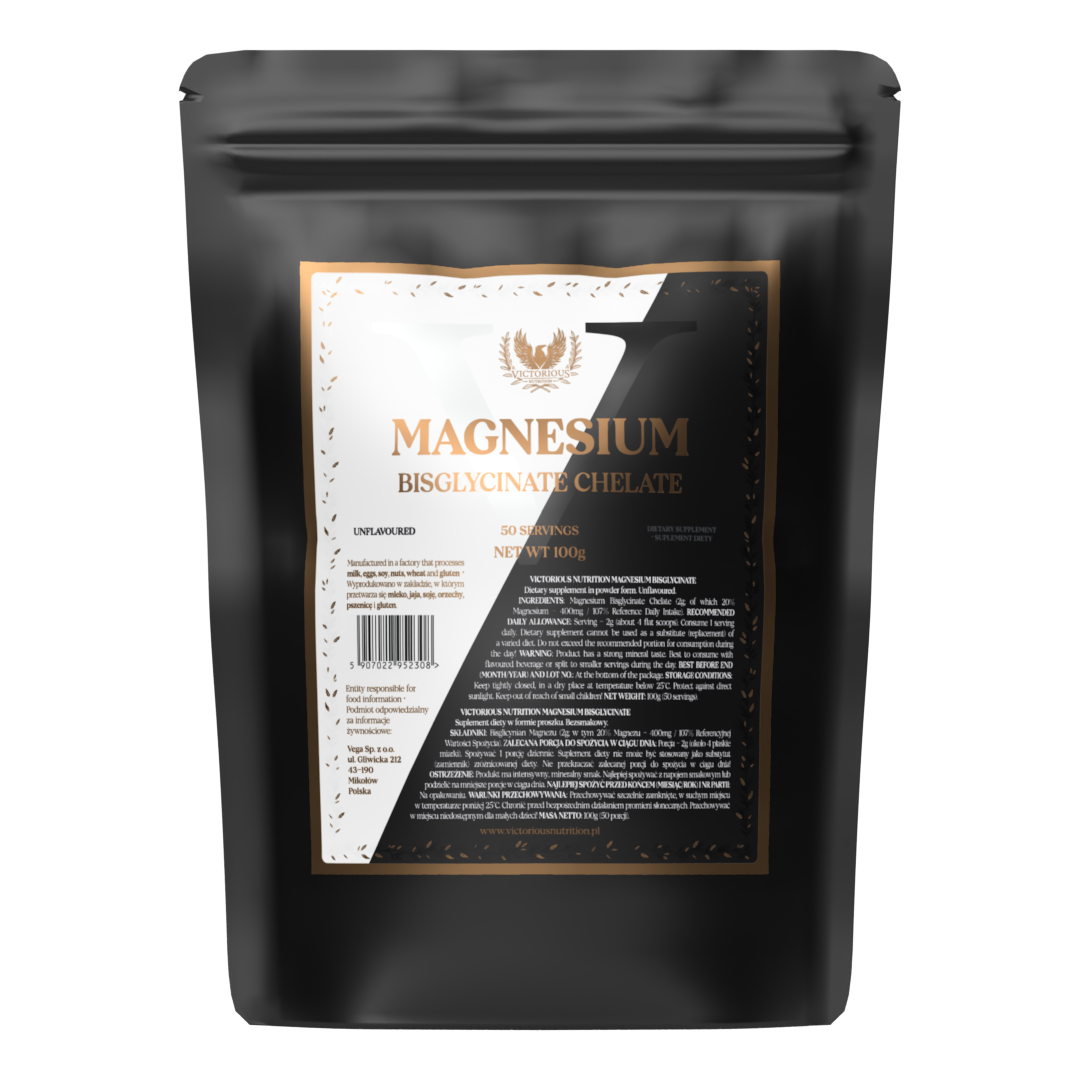 Victorious Magnesium BIsglycinate 100g