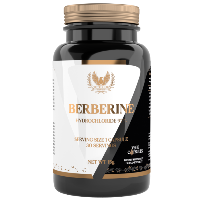 VICTORIOUS NUTRITION BERBERINE HCL 30 CAPS