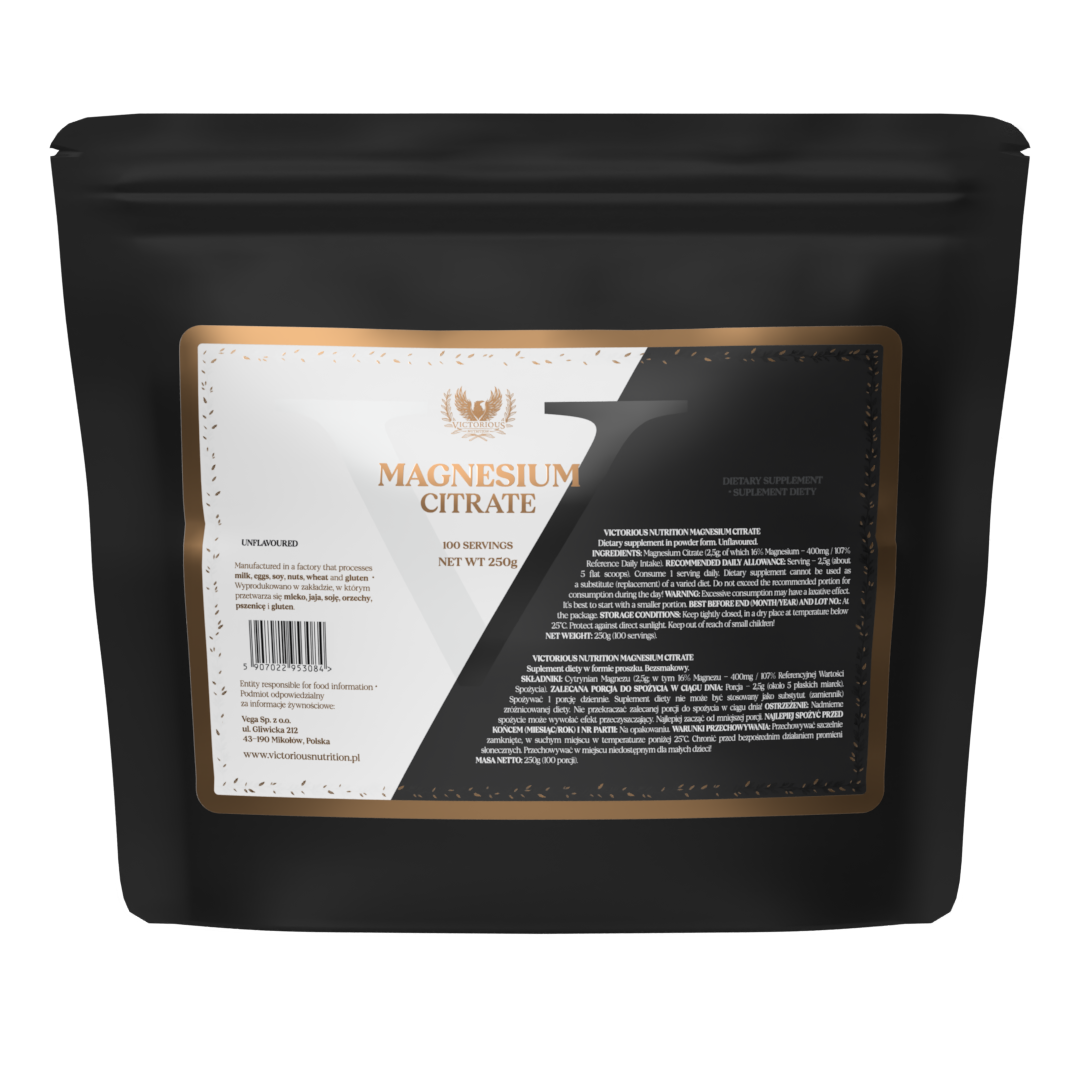 VICTORIOUS NUTRTION MAGNESIUM CITRATE 250G 