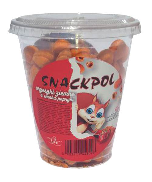 ORZECHY  ZIEMNE PAPRYKA 120 G