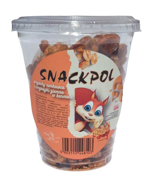 ORZECH NERKOWCA i ORZECH ZIEMNY W KARMELU 180 G