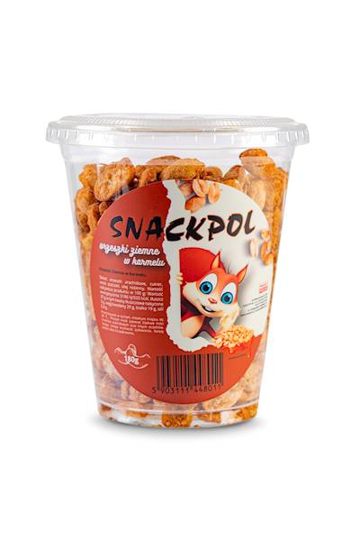 ORZECHY ZIEMNE KARMEL 180 G