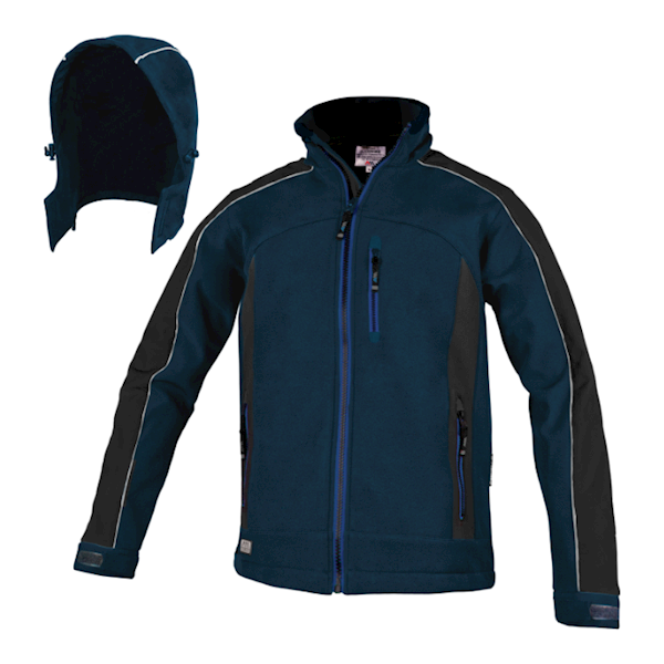 Kurtka CLASSWORK Softshell blue kat. 1 ROZ. L
