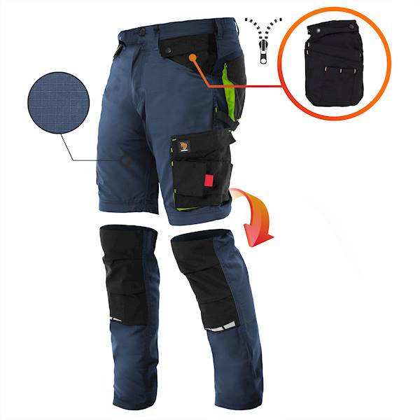 SPODNIE WIELOFUNKCYJNE ZEUS NAVY ROZM.46 • SPODNIE WIELOFUNKCYJNE ZEUS NAVY