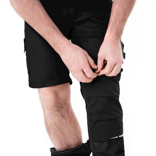 SPODNIE WIELOFUNKCYJNE ZEUS BLACK ROZ.  56 
