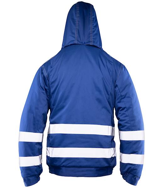 BRIXTON SNOW BRIXTON SNOW KURTKA OCIEPLANA NIEBIESKI / PASY ODBLASK ROZ. 3XL