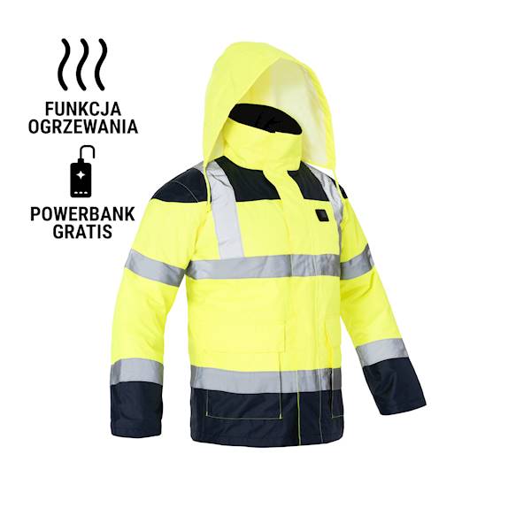 KURTKA OCIEPLANA PROCERA FULTON Z FUNKCJĄ OGRZEWANIA ROZM M  POWERBANK GRATIS  