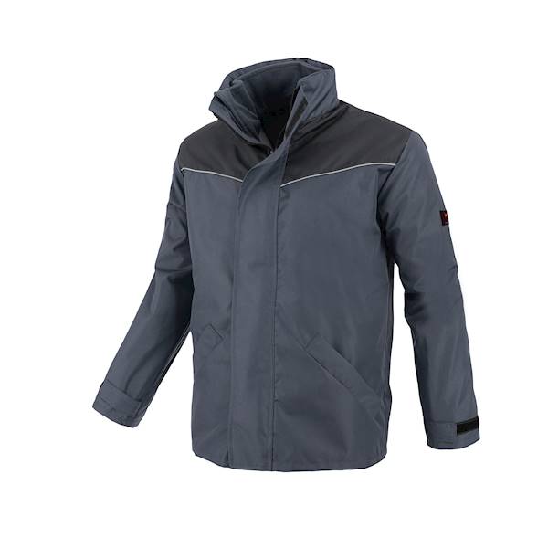 KURTKA 3W1 OCIEPLANA AERO SZARO-CZARNA ROZM.XL