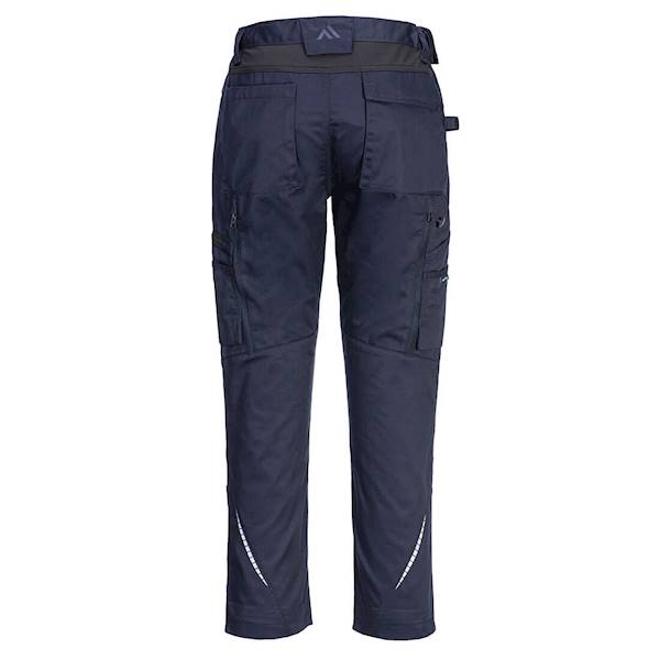 Spodnie WX2 Eco Stretch z panelami wentylacyjnymi granatowe Rozm.34