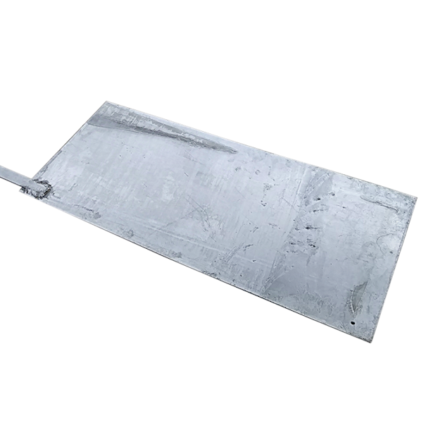 uziom płytowy 500x1000x3mm ze złączką
