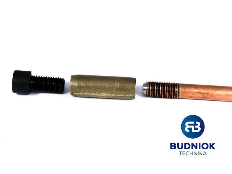 Uziom 12m komplet uziemiający MIEDZIOWANY+ osprzęt