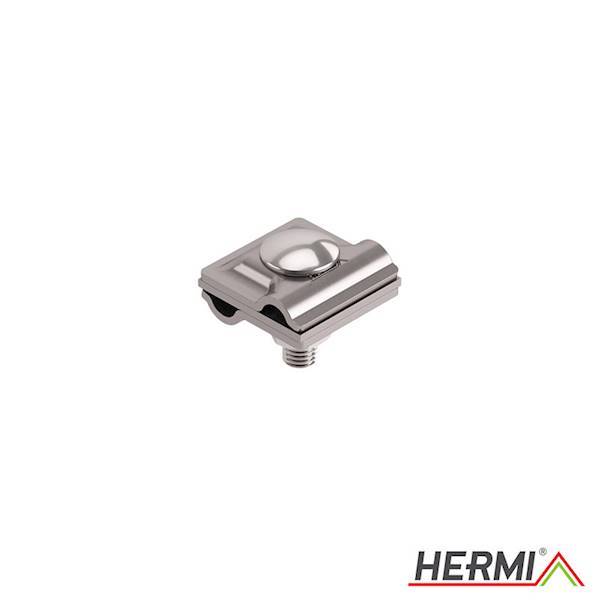 Złącze uniwersalne drut-drut z przekładką 1xM10 nierdzewne